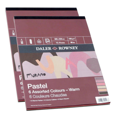Daler Rowney Murano Pastel Colours Pad - A4 The Stationers